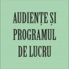 Programul de lucru & audiente